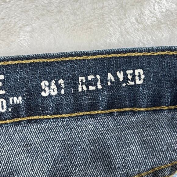 Levi Strauss Signature Jeans Men's 34x34 Relaxed Dark Wash - Picture 8 of 12